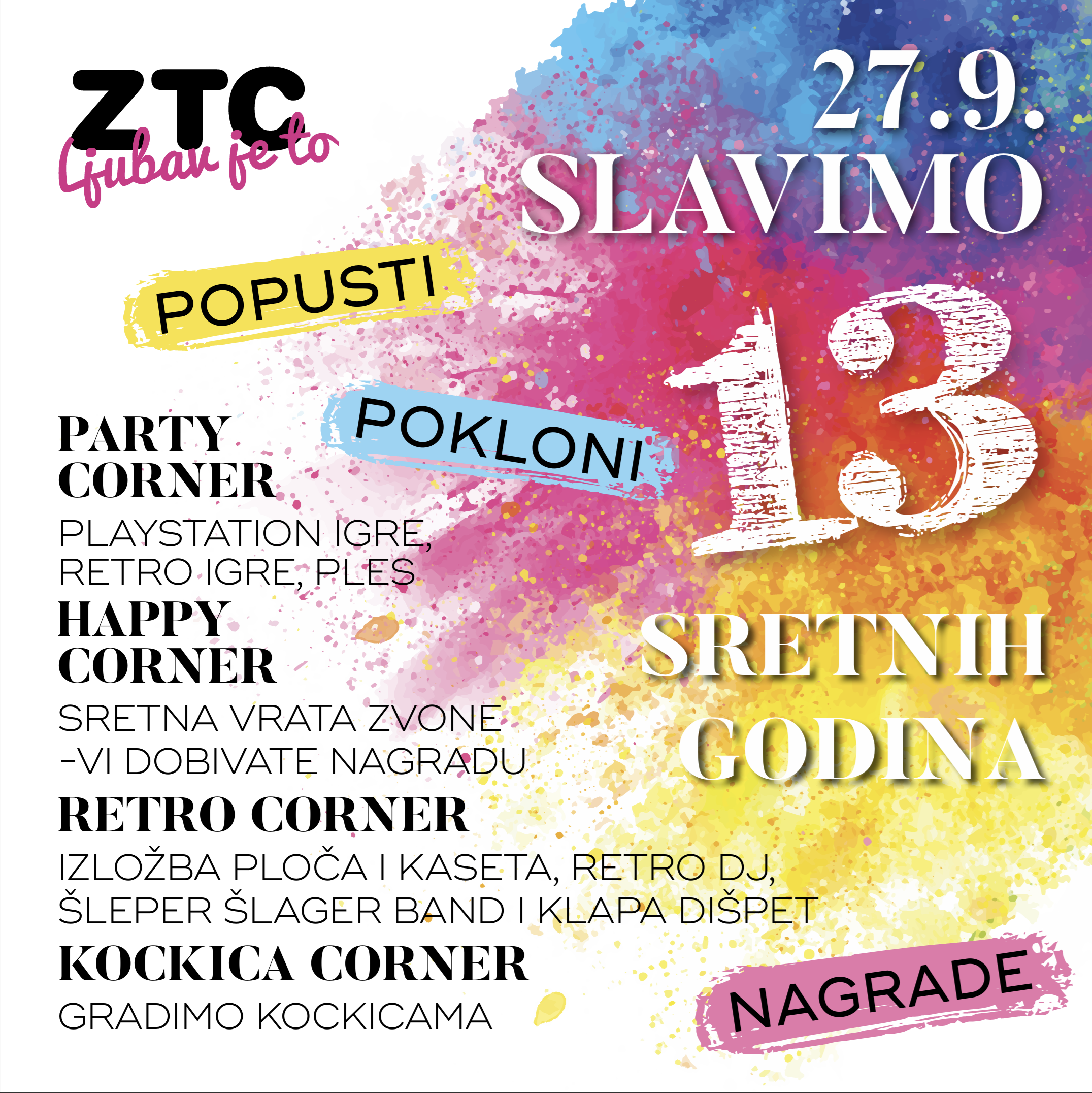 ZTC slavi 13. rođendan!
