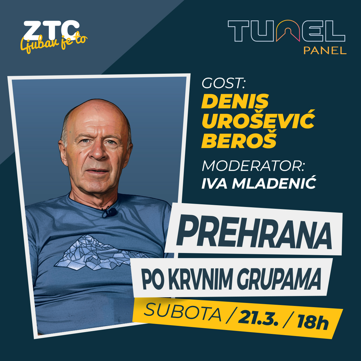 Tunel panel – Denis Urošević Beroš