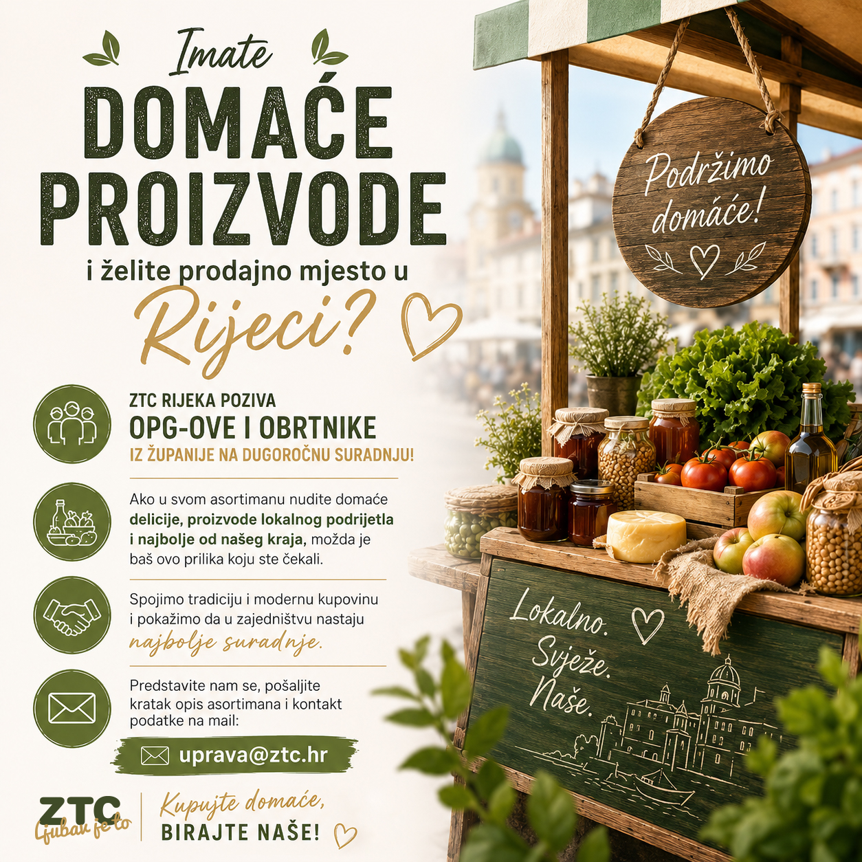 ZTC poziv OPG-ima i obrtnicima